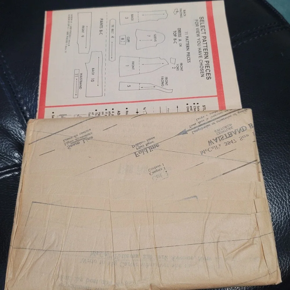 McCalls vintage 1974